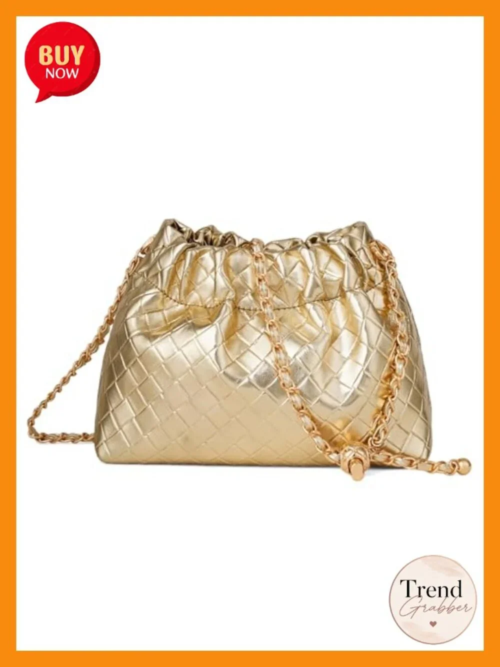 Vegan Leather Woven Crossbody Clutch Evening Bag Dumpling Purse